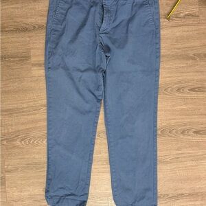 Banana Republic Steel Blue Fulton Skinny Chino Pants